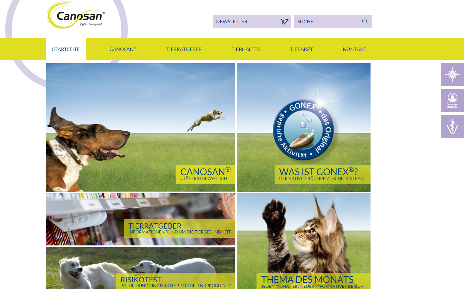 Neue Canosan® Website