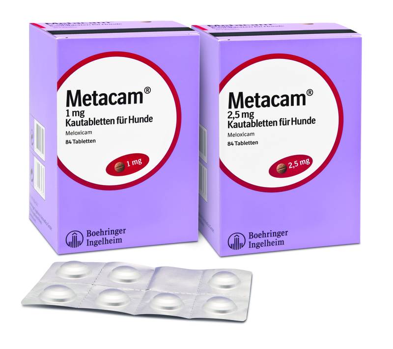 Metacam® 1mg & 2,5mg Kautabletten für Hunde