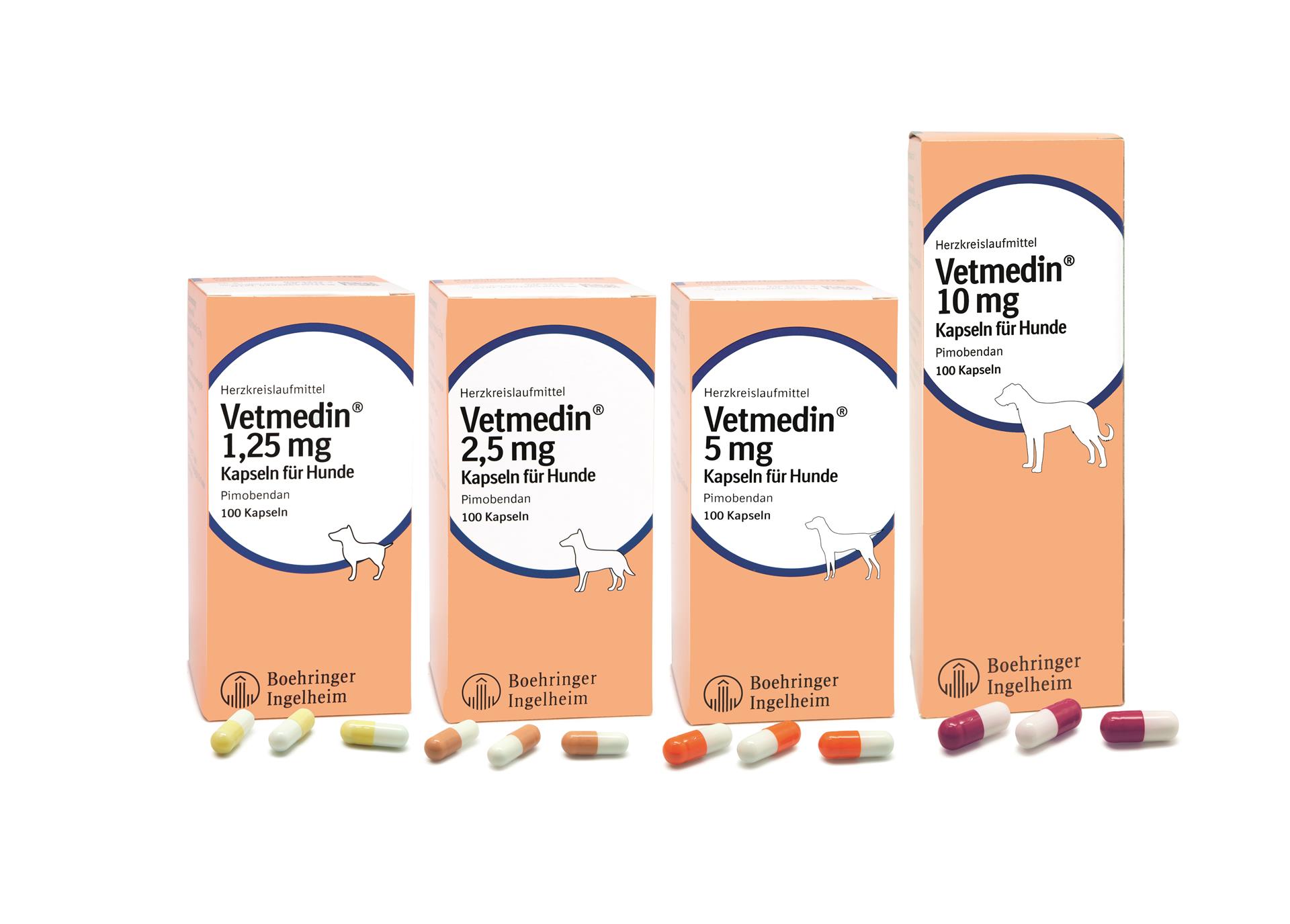 Enlighten vitamin tvivl Vetmedin® 1,25mg/2,5mg/5mg/10mg Kapseln für Hunde – Vetmedica