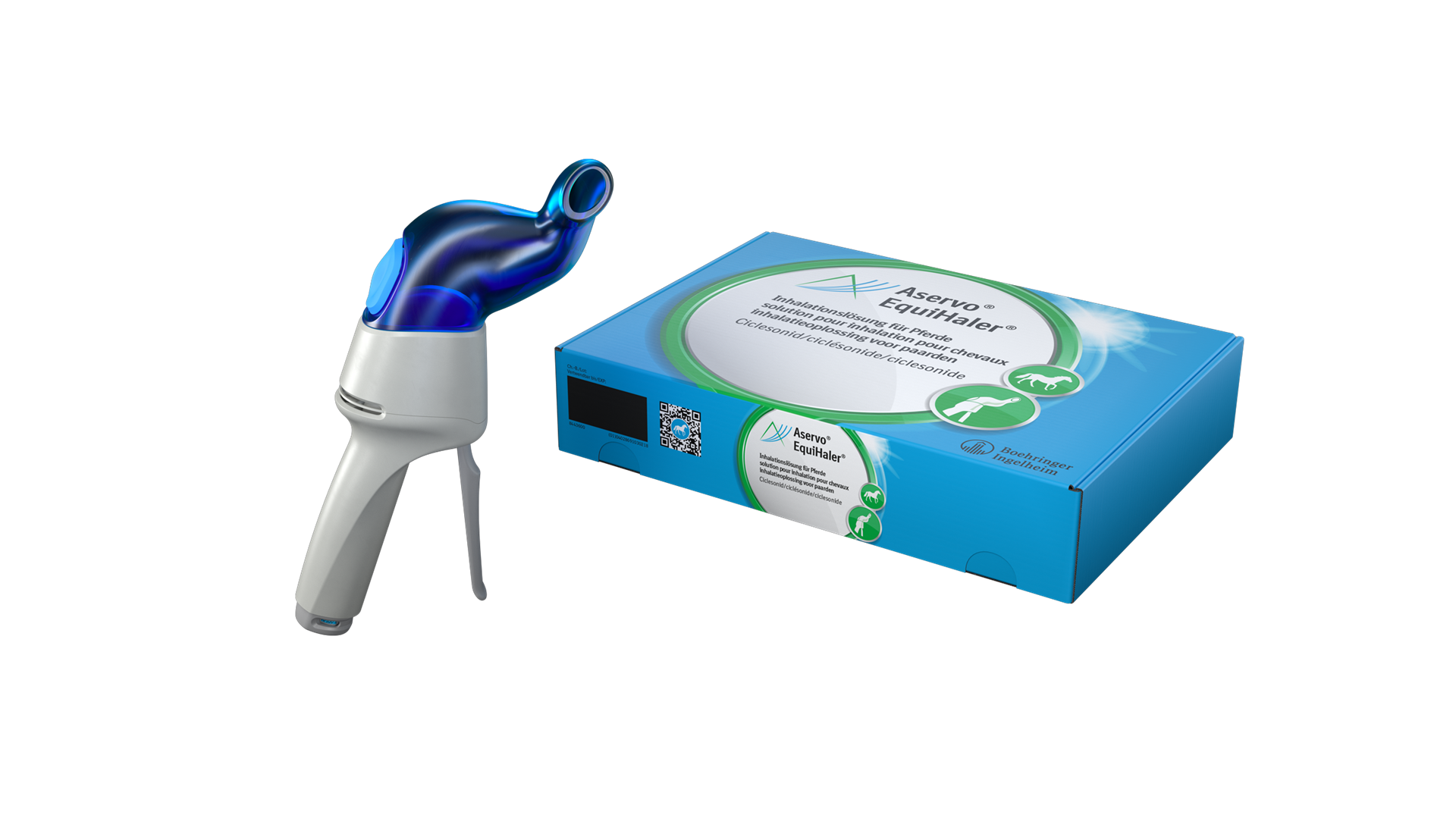 Aservo® EquiHaler® 343 Mikrogramm/Sprühstoß, Inhalationslösung für Pferde