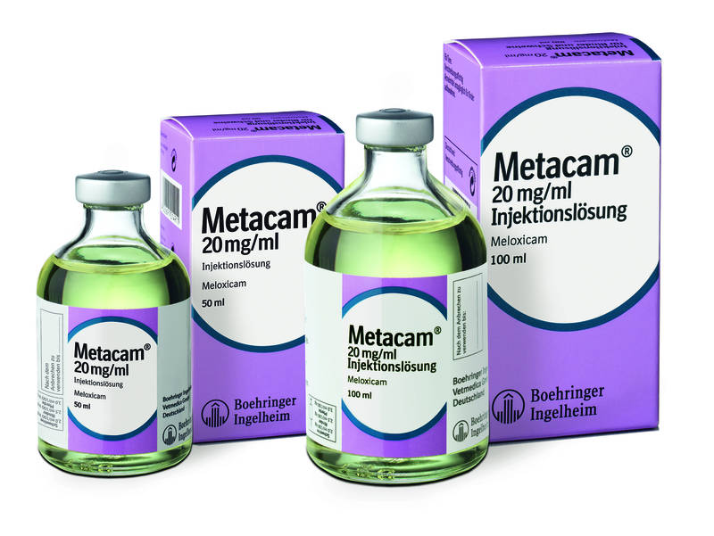 Metacam® 20 mg/ ml Injektionslösung für Rinder, Schweine und Pferde